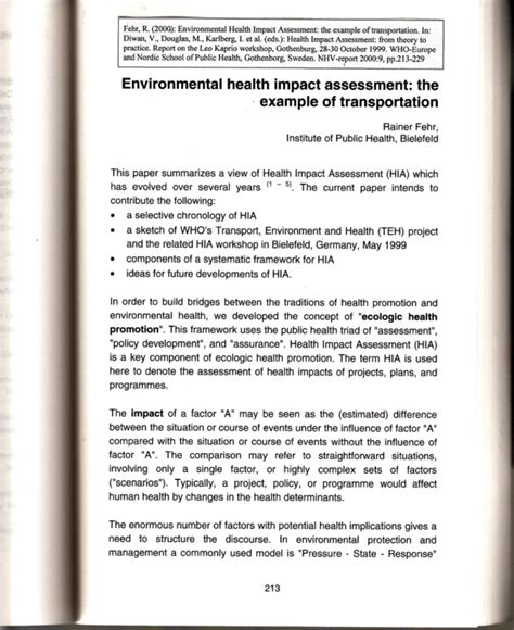 Environmental Impact of Gasoline