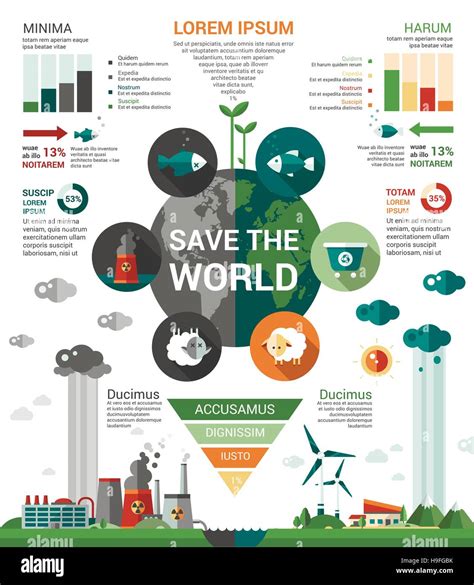 Environmental Infographic Template