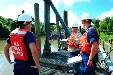 Environmental Officer Inspecting Facility