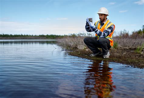 Environmental Officer Monitoring Water Quality