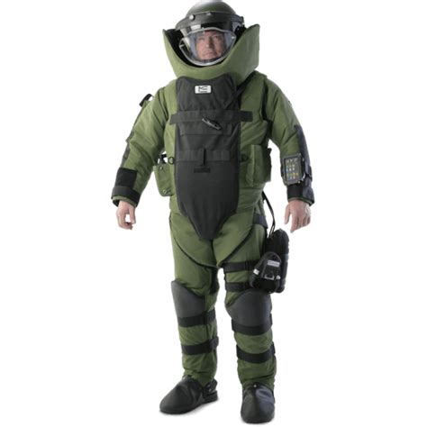 EOD technician in bomb suit