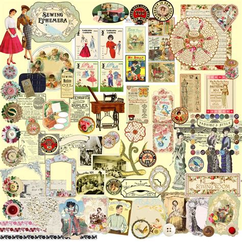 Ephemera for Scrapbooking