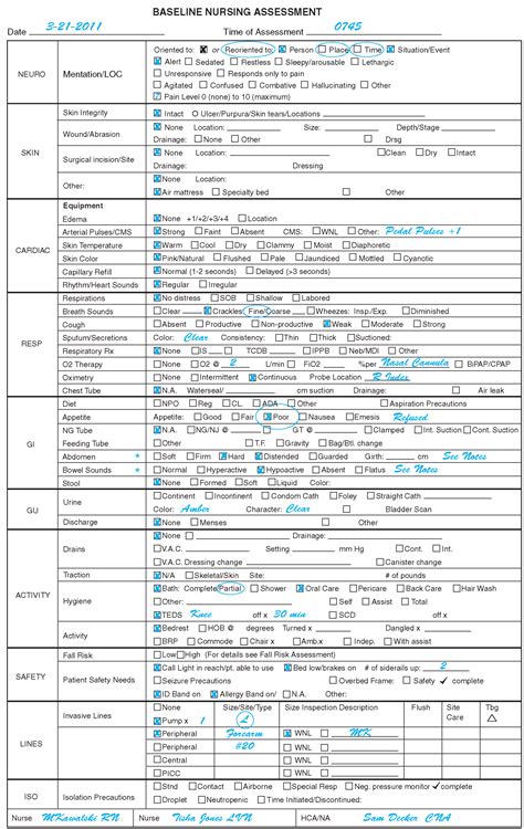 Epic Charting Template Example 6