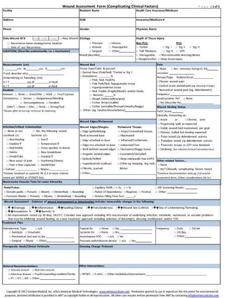 Epic Charting Template Example 9