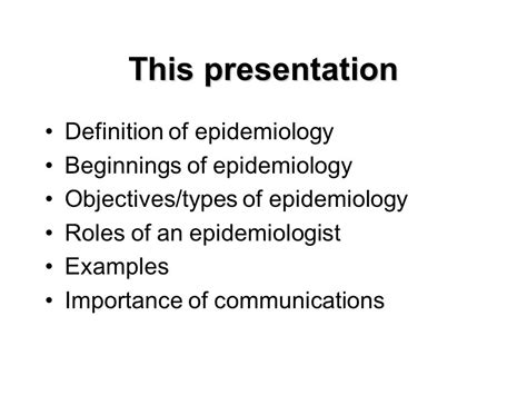 Epidemiologist communicating with stakeholders