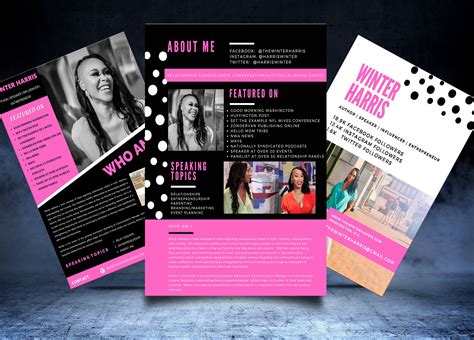 EPK Design Ideas