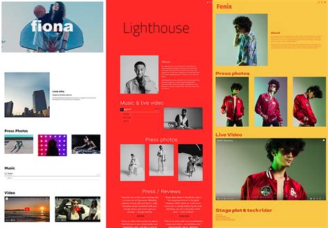 EPK Template Examples