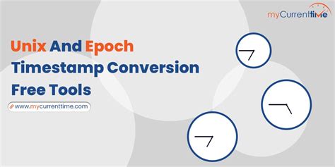 Epoch Time Conversion Tool Online