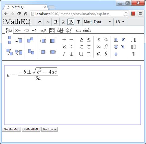 Equation Editor in Excel