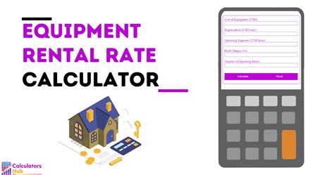 Equipment Rental Rate Calculator Free