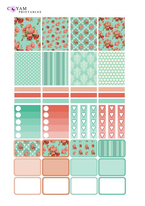 Erin Condren Calendar Printables