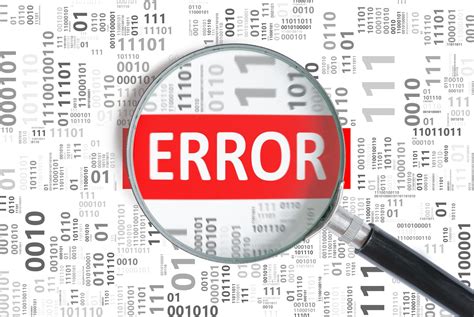 Error Checking Errors