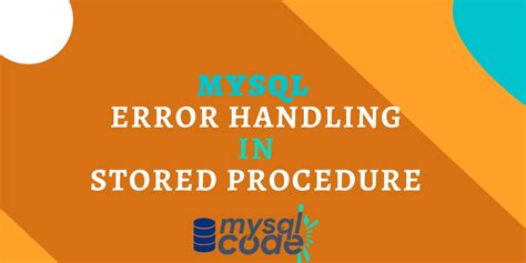 Error Handling Procedures