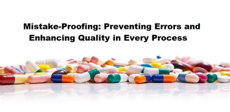 Error Prevention through Technical Verification