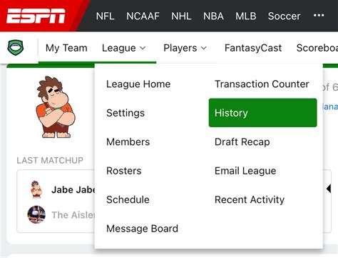 ESPN Fantasy API Key