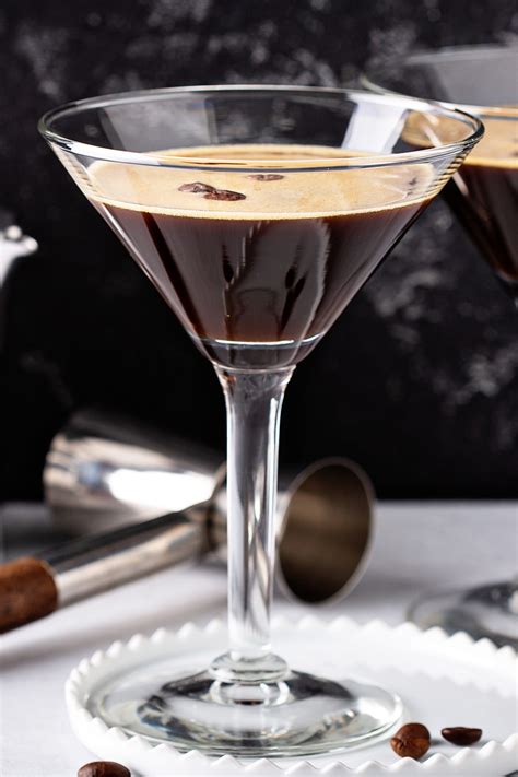 A coffee-based martini perfect for coffee lovers