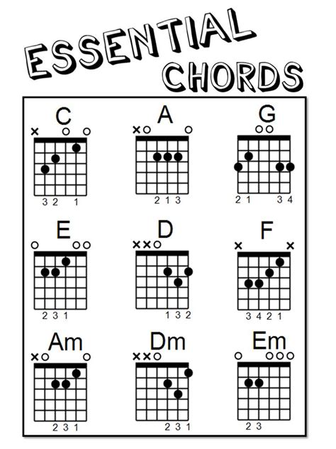 Essential Guitar Chords