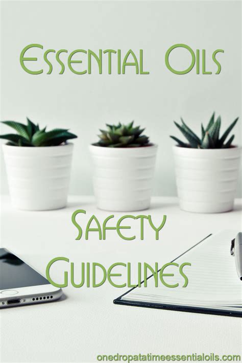 Essential Oil Safety Guidelines