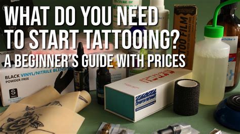 Essential Tattoo Supplies Overview