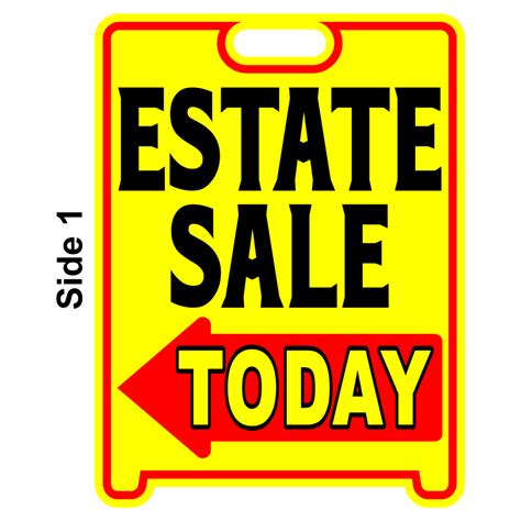 Estate Sale Sign