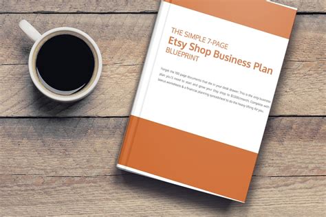 Etsy Business Plan Template Example