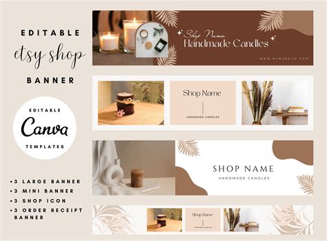 Etsy Shop Banner Template 1