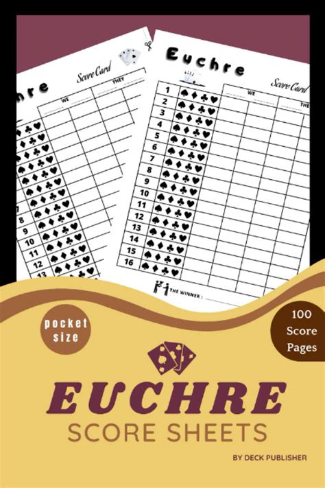 Euchre Score Sheet