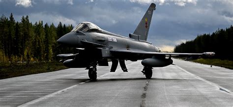 Eurofighter Typhoon in flight