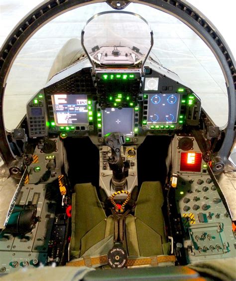 A Eurofighter Typhoon cockpit