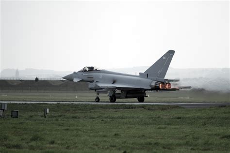 Eurofighter Typhoon Taking Off