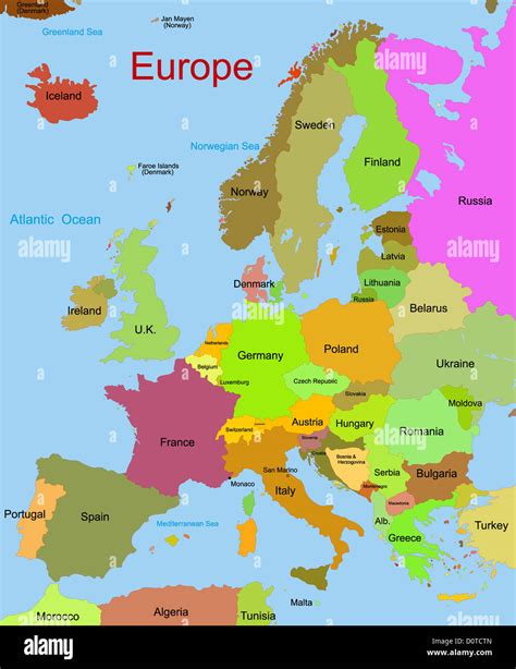 Europe Map