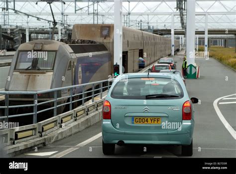 Eurotunnel Shuttle Loading