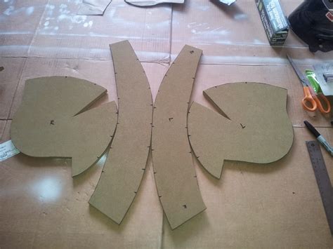 EVA foam helmet templates