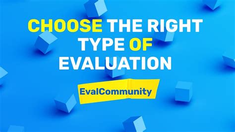 Evaluation