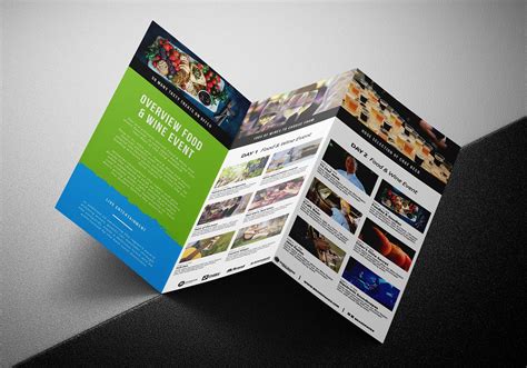 Event brochure template