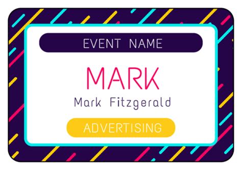 Event Label Template