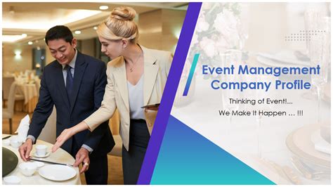 Event Management Business Template