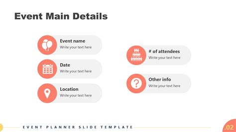 Event Planning PowerPoint Template Concept