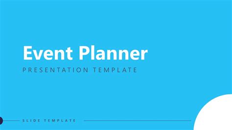 Event Planning Template PowerPoint