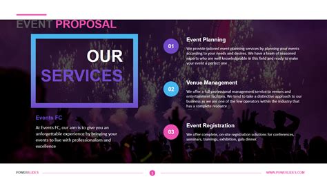 Event Proposal Template PowerPoint