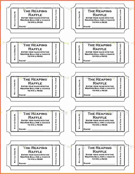 Event Ticket Template Sample 10