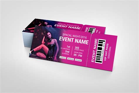 Event Ticket Template