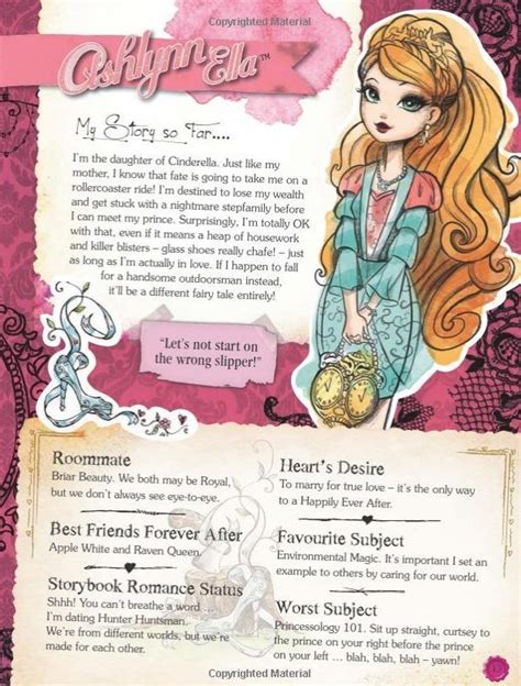 Ever After High Character Profile