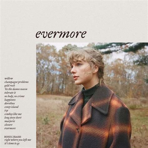 Evermore Album Cover