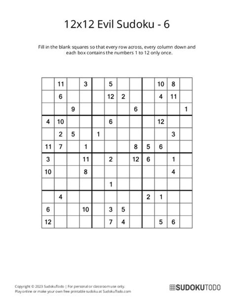 A diagram showing various patterns used in evil Sudoku puzzles