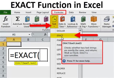 EXACT Function