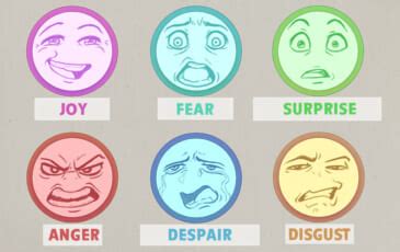 Sprunki character showing exaggerated emotions