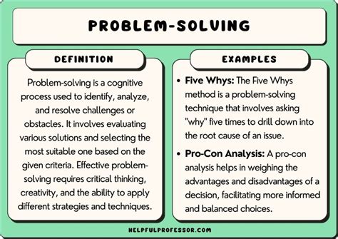 Example Problems and Solutions