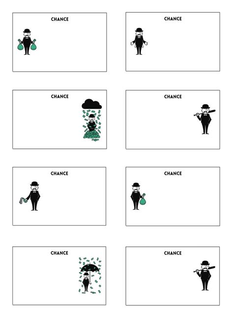 Examples of Custom Chance Cards