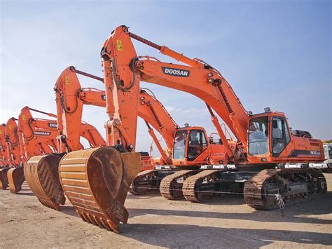 A heavy-duty excavator digging a foundation